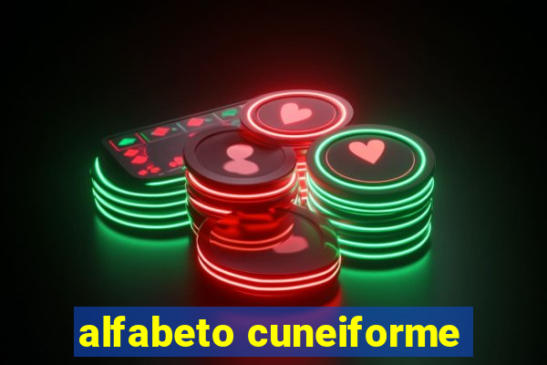 alfabeto cuneiforme